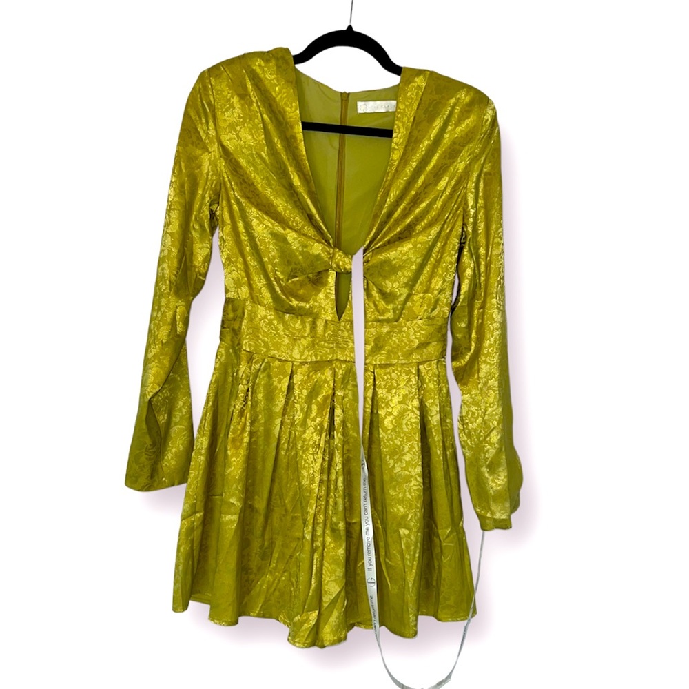 VITA GRACE | Lime Green Jumpsuit